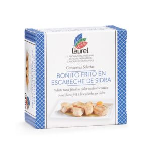 Laurel - gefrituurde witte tonijn in cidermarinade