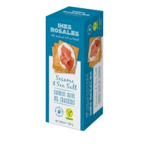 Inés Rosales - toastjes met sesam & zeezout